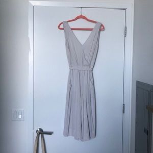 Babaton Light Gray Jumpsuit